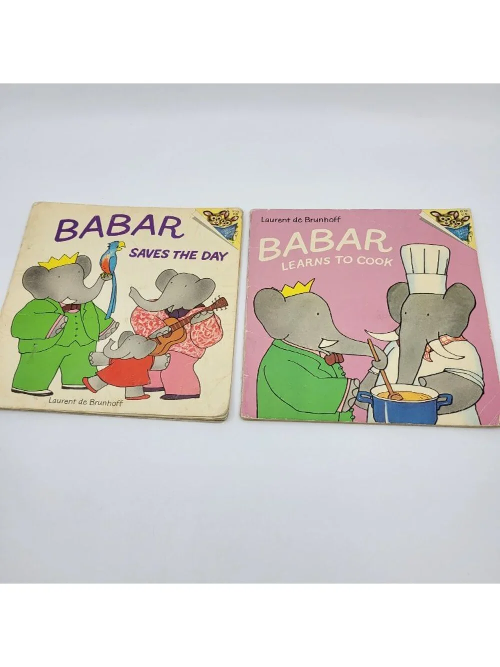 BABAR Lot of Vintage Children's Books by Laurent de Brunhoff - BK061